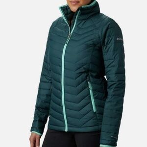 Columbia Women's Teal Puffer Jacket